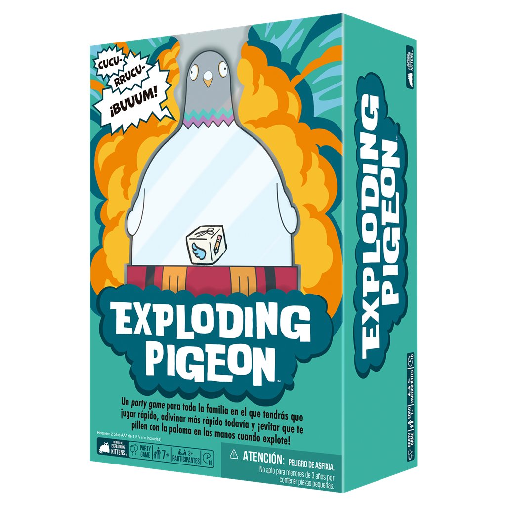 Exploding Pigeon - Juego de Cartas - Frikibase.com
