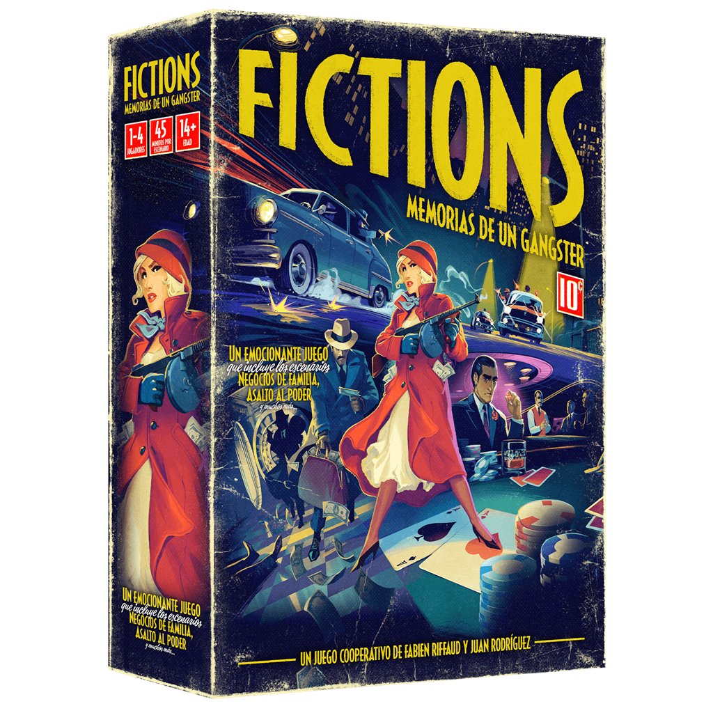 Fictions: Memorias de un gangster - Juego de tablero - Frikibase.com