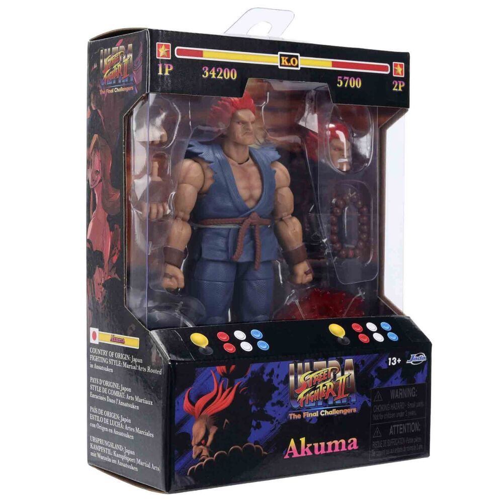 Figura Akuma Street Fighter II 17cm - Frikibase.com