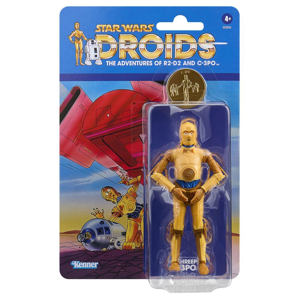Figura C-3PO Droids The Adventures Of R2-D2 And C-3PO Star Wars 15cm - Frikibase.com