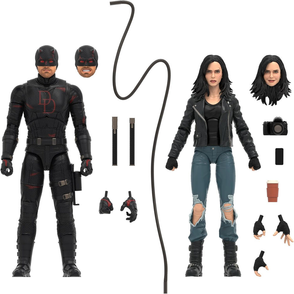 Figura Daredevil & Jessica Jones Daredevil Born Again Marvel Legends 15cm - Frikibase.com