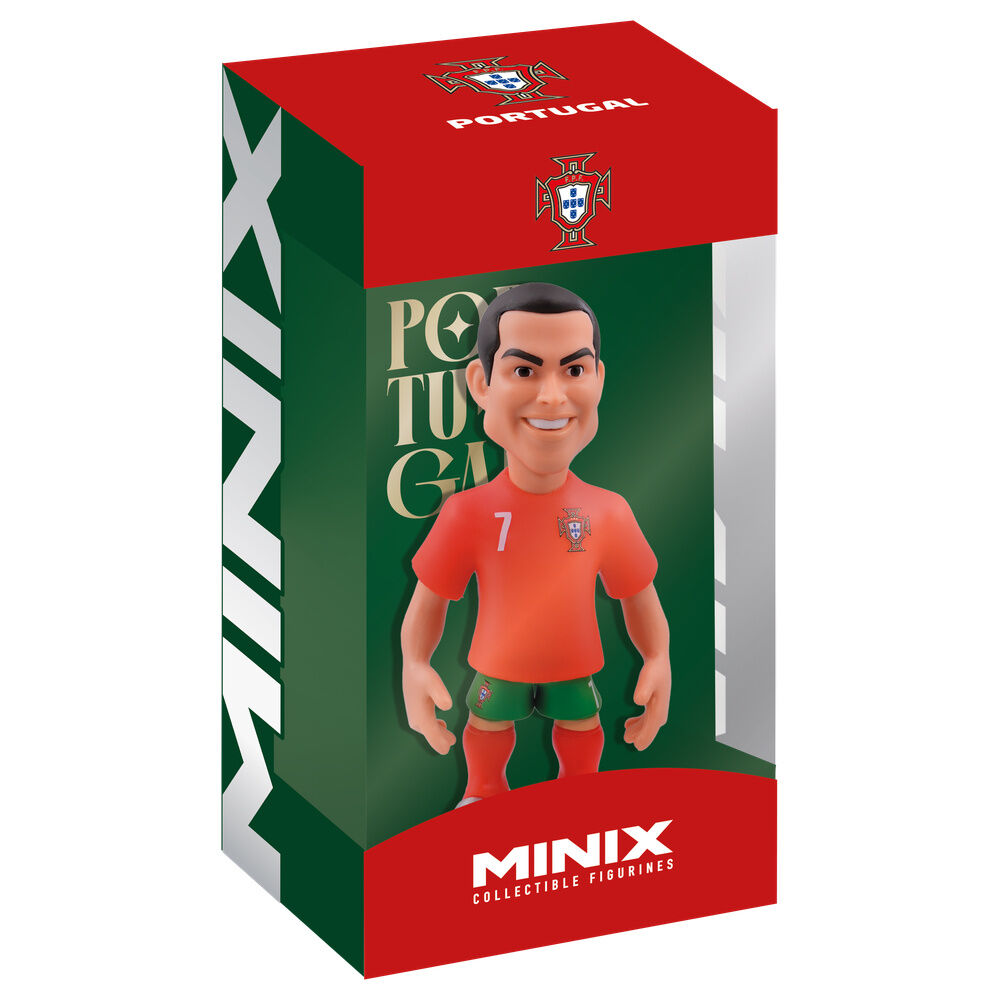 Figura Minix Cristiano Ronaldo Portugal 12cm - Frikibase.com