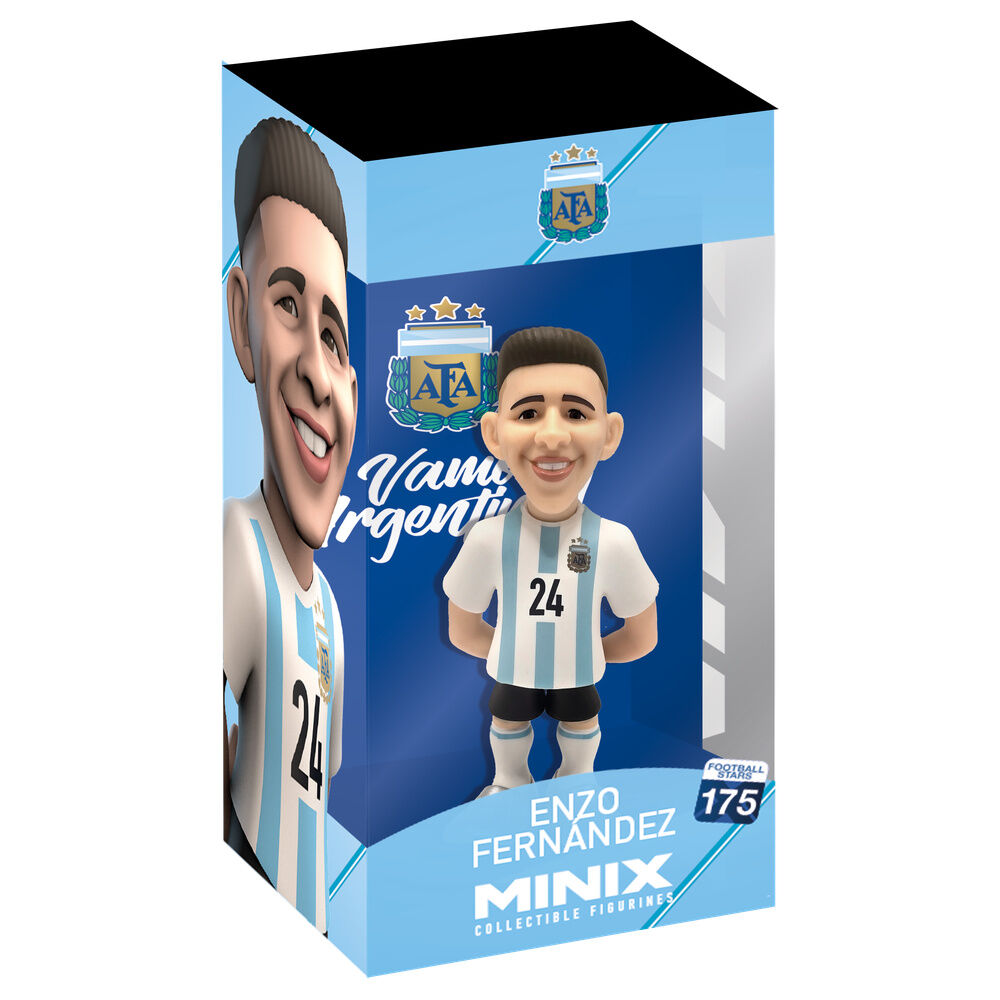 Figura Minix Enzo Fernandez Argentina 12cm - Frikibase.com