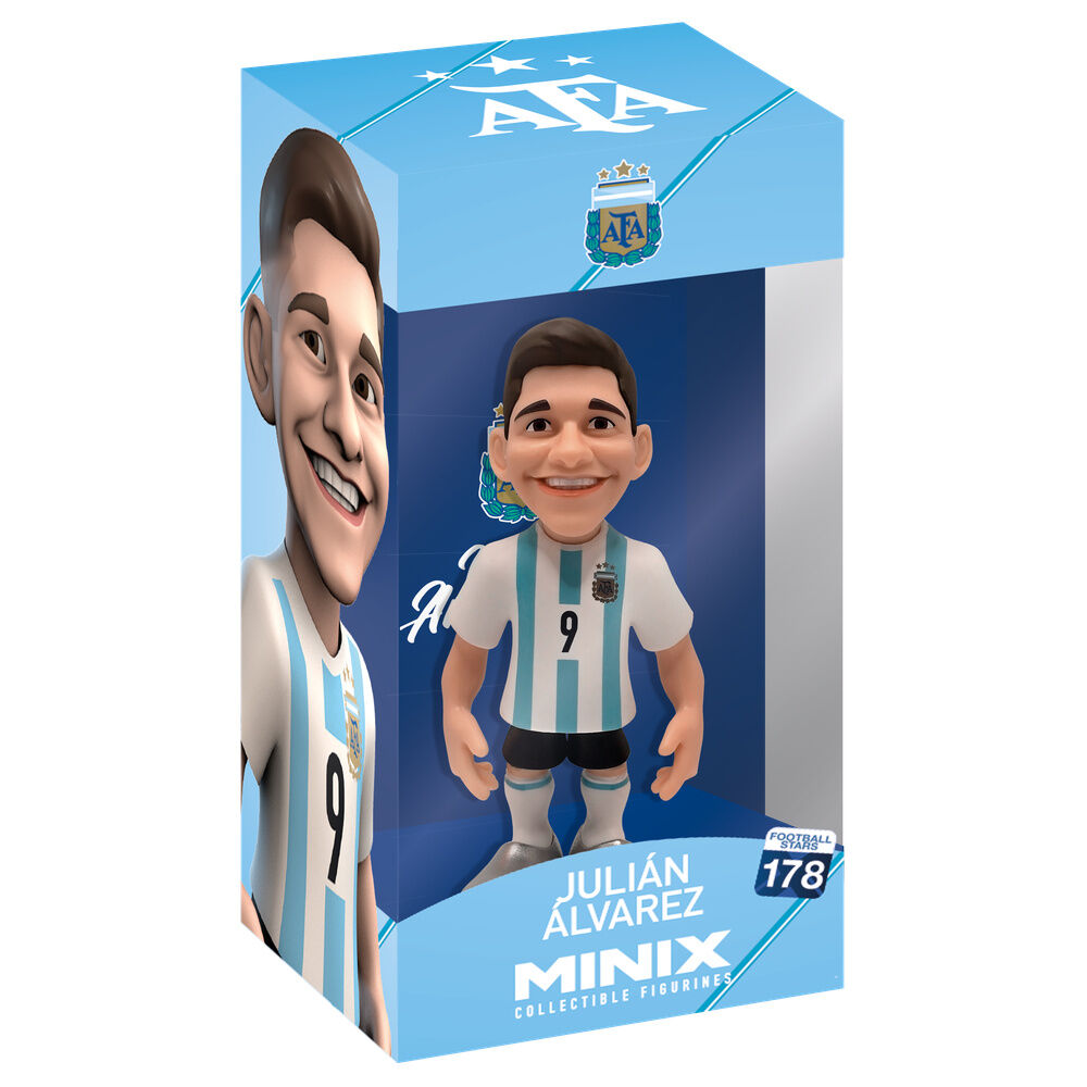 Figura Minix Julian Alvarez Argentina 12cm - Frikibase.com