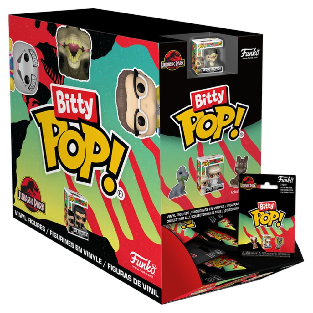 Figura Mystery Bitty POP Jurassic Park surtido - Frikibase.com