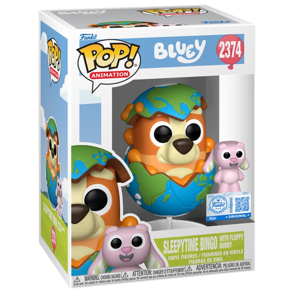 Figura POP Bluey Bingo with Floppy - Frikibase.com