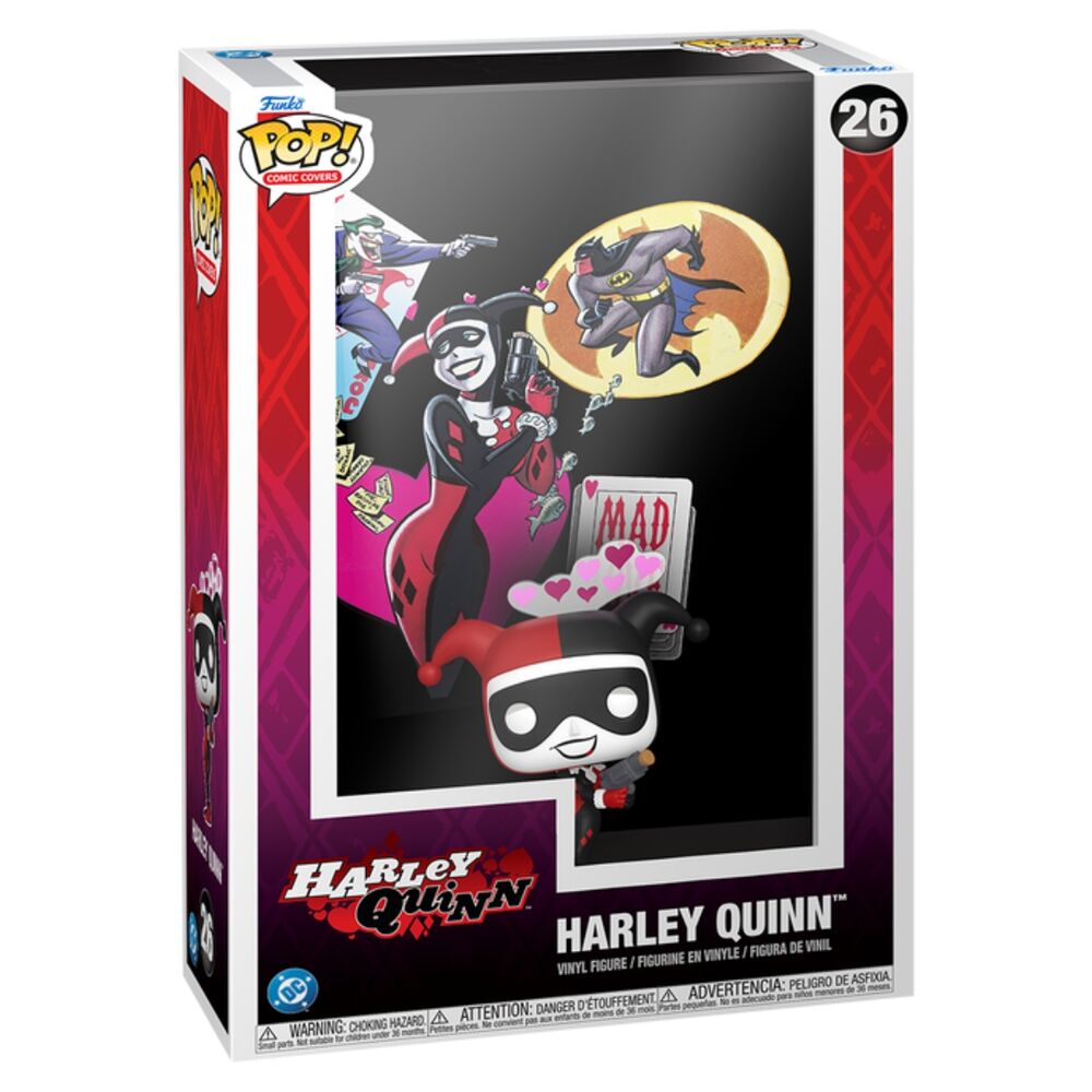 Figura POP Comic Covers DC Comics Harley Quinn - Harley Quinn - Frikibase.com