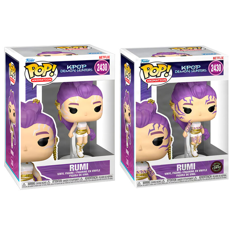 Figura POP Kpop Demon Hunters Rumi 5 + 1 Chase - Frikibase.com