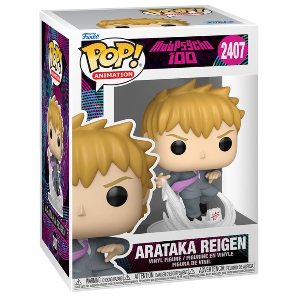 Figura POP Mob Psycho 100 Arataka Reigen - Frikibase.com