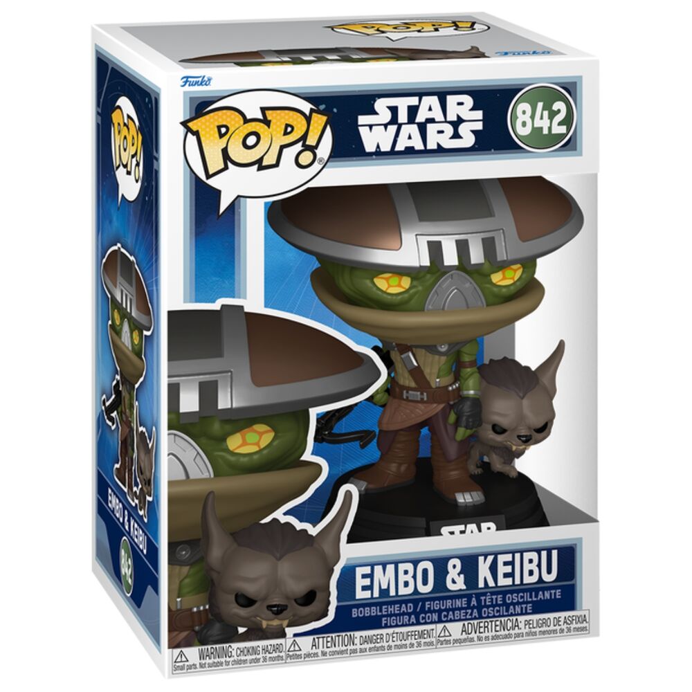 Figura POP Star Wars: The Mandalorian & Grogu - Embo & Keibu - Frikibase.com
