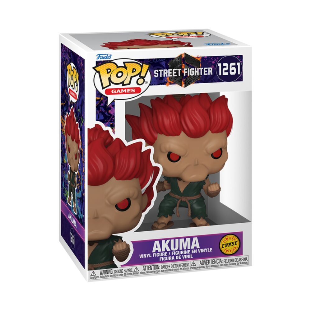Figura POP Street Fighter Akuma Chase - Frikibase.com