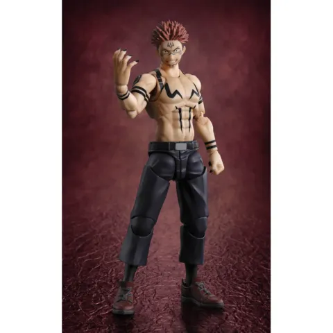 Figura S.H. Figuarts Sukuna Jujutsu Kaisen 15cm - Frikibase.com