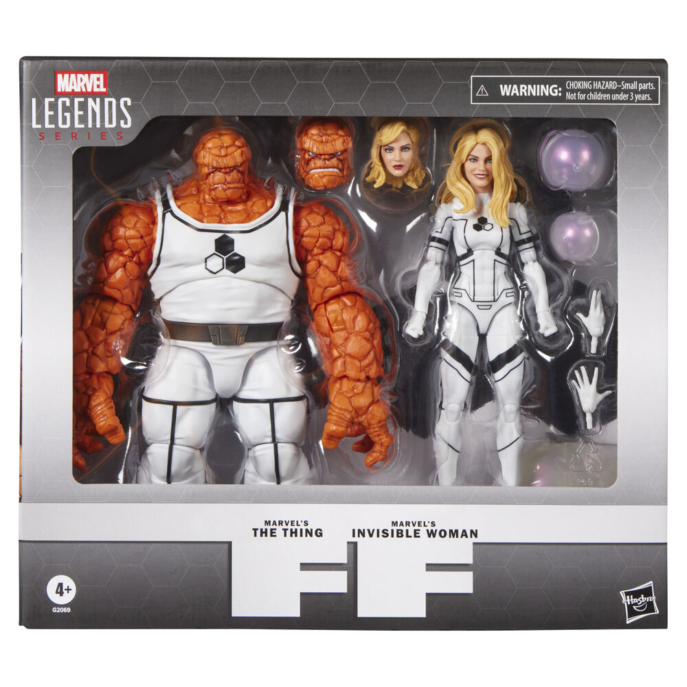 Figura The Thing - Invisble Woman Marvel Legends Series 15cm - Frikibase.com