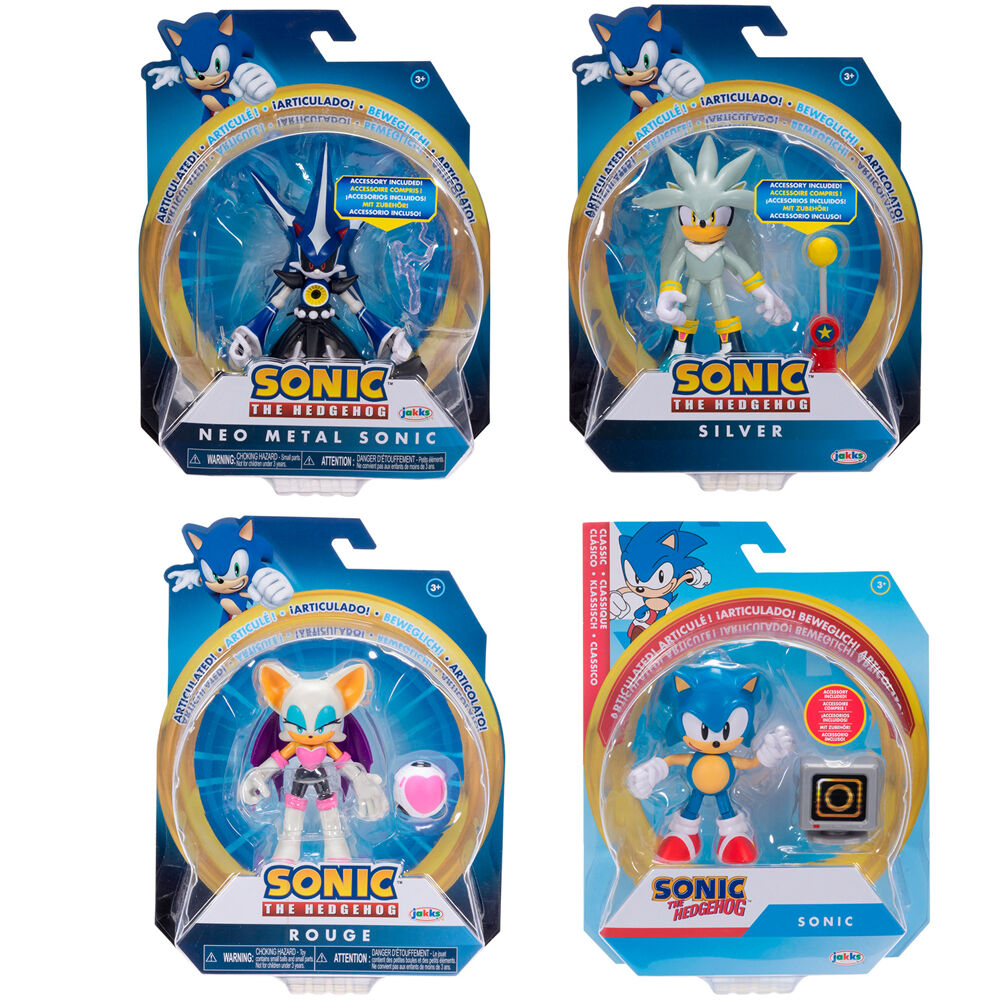 Figura wave 17 Sonic the Hedgehog 10cm surtido - Frikibase.com