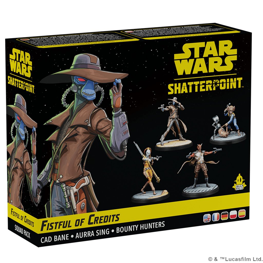 Fistful of Credits Cad Bane Squad Pack - Juego de Miniaturas - Frikibase.com