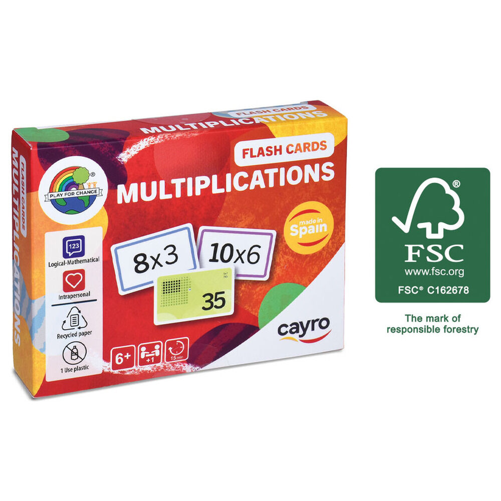 Flashcads Multiplicaciones - Frikibase.com