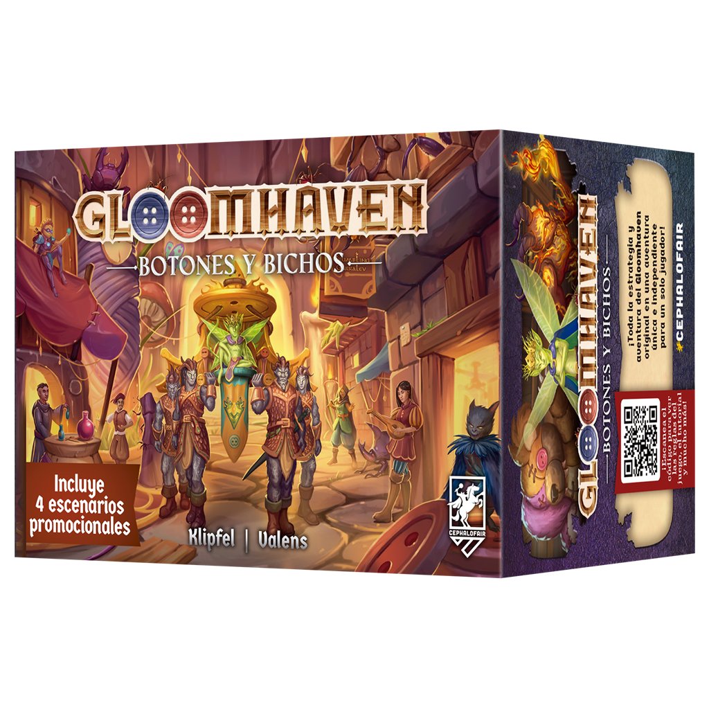 Gloomhaven Botones & Bichos - Juego de tablero - Frikibase.com