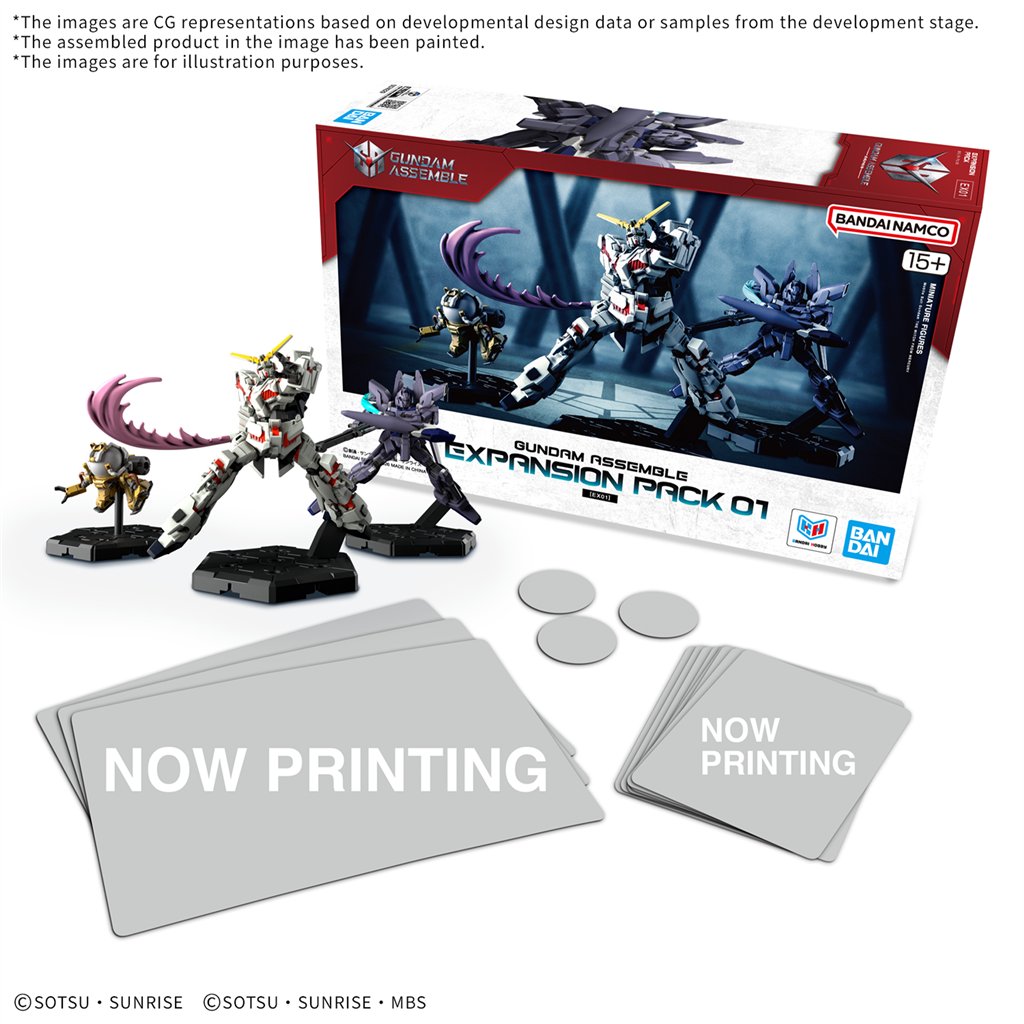 Gundam Assemble: Expansion Pack 01 EX01 - Juego de tablero - Frikibase.com