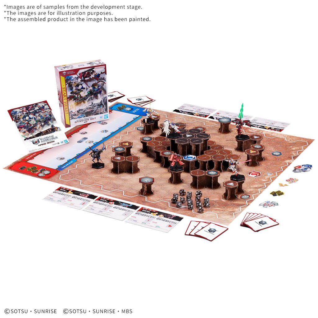 Gundam Assemble: Starter Set 01 ST01 - Juego de tablero - Frikibase.com
