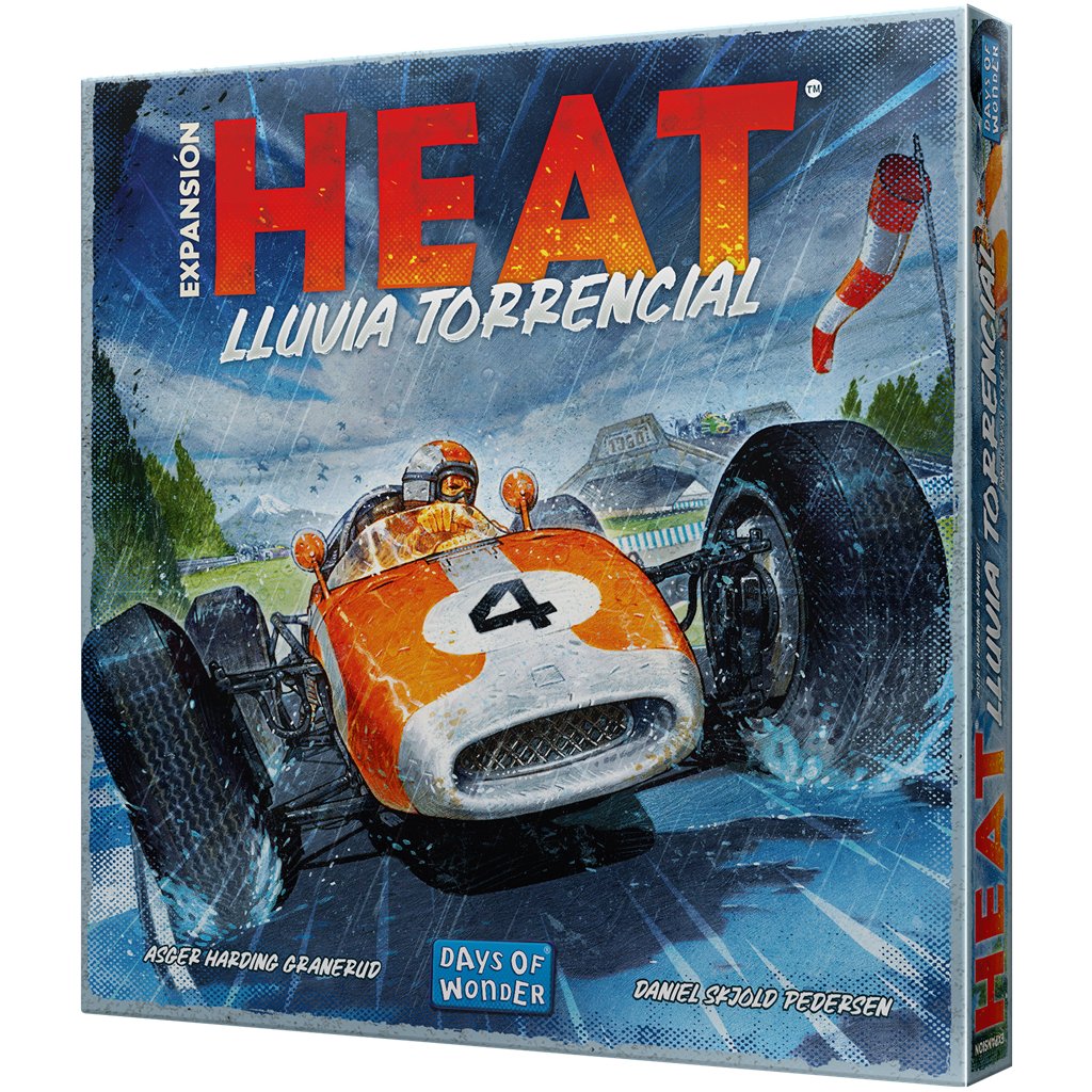 Heat: Lluvia torrencial - Juego de tablero - Frikibase.com