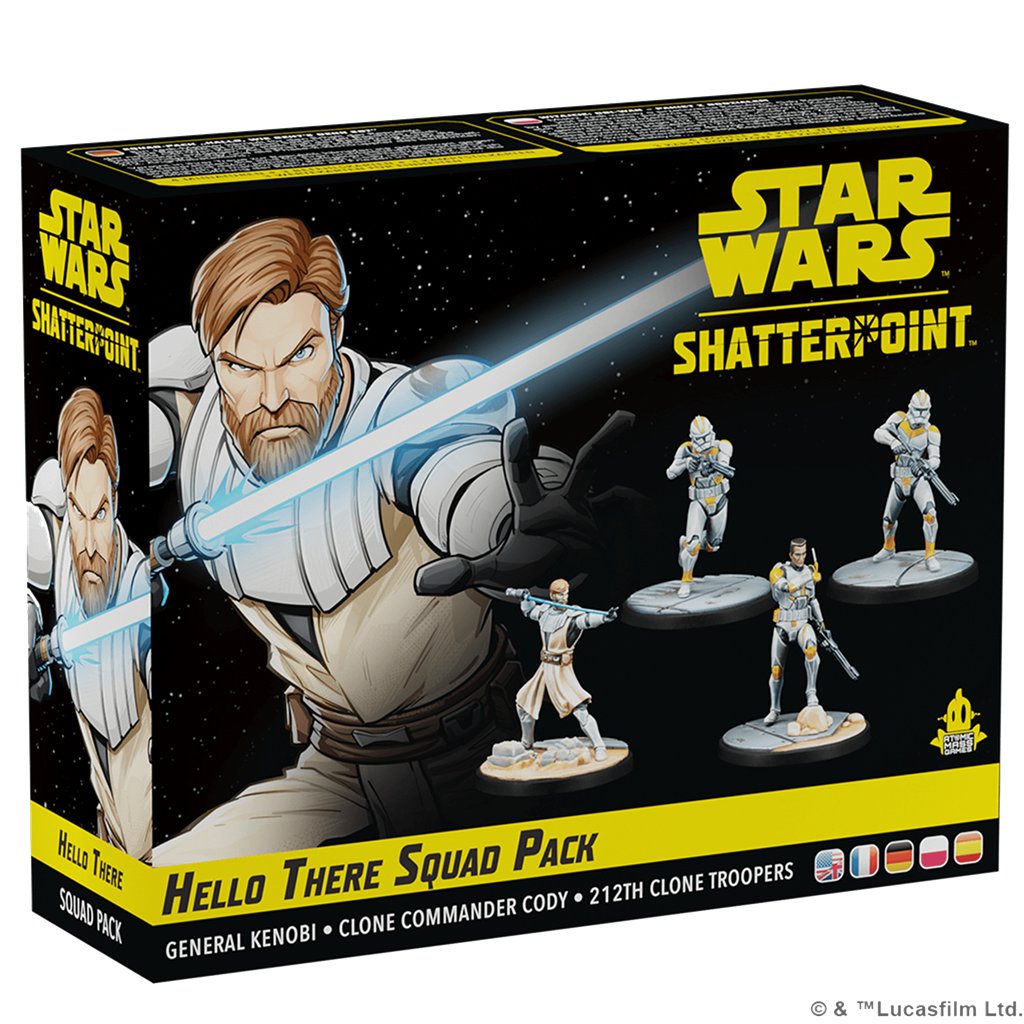 Hello There General Obi-Wan Kenobi Squad Pack - Juego de Miniaturas - Frikibase.com