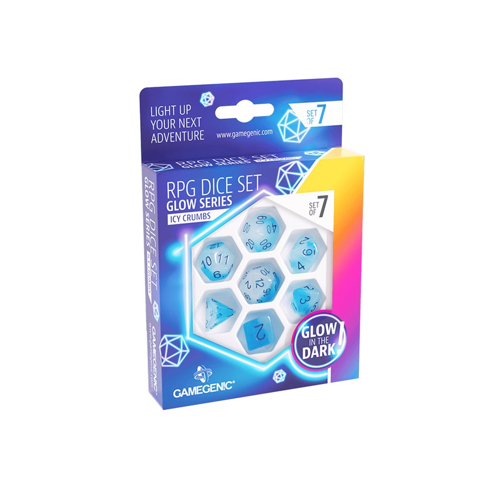 Icy Crumbs RPG Dice Set (7 pcs) - Accesorios y Marketing Coleccionable - Frikibase.com