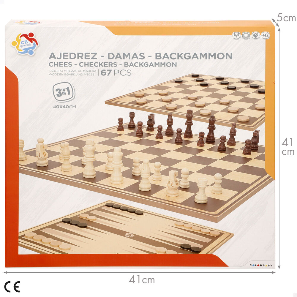 Juego Ajedrez & Backgammon - Frikibase.com