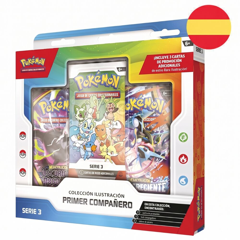 Juego cartas Primer Compañero Pokemon III español - Frikibase.com