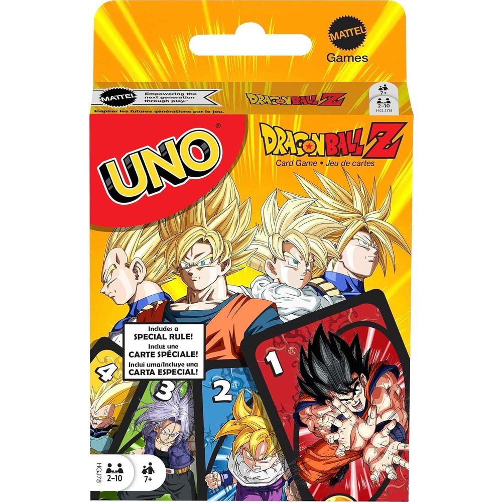 Juego cartas UNO Dragon Ball Z - Frikibase.com