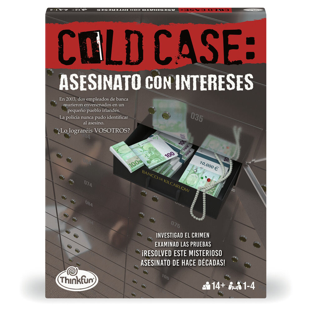 Juego de mesa caso sin resolver Asesinato con intereses - Frikibase.com