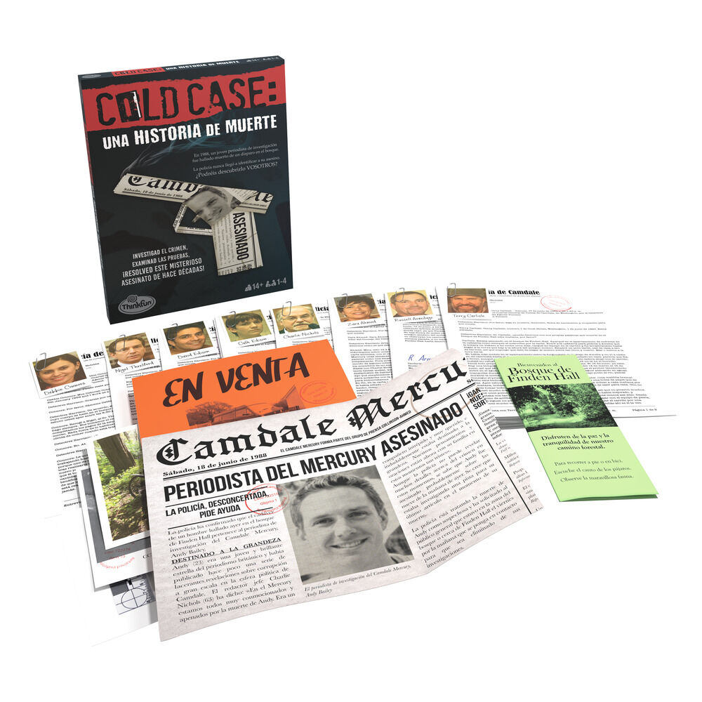 Juego de mesa caso sin resolver Una historia de muerte - Frikibase.com