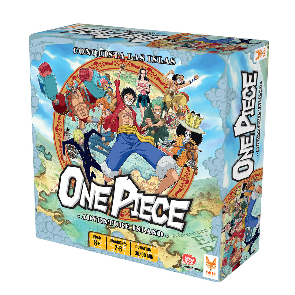 Juego de mesa Isla de Aventuras One Piece español - Frikibase.com