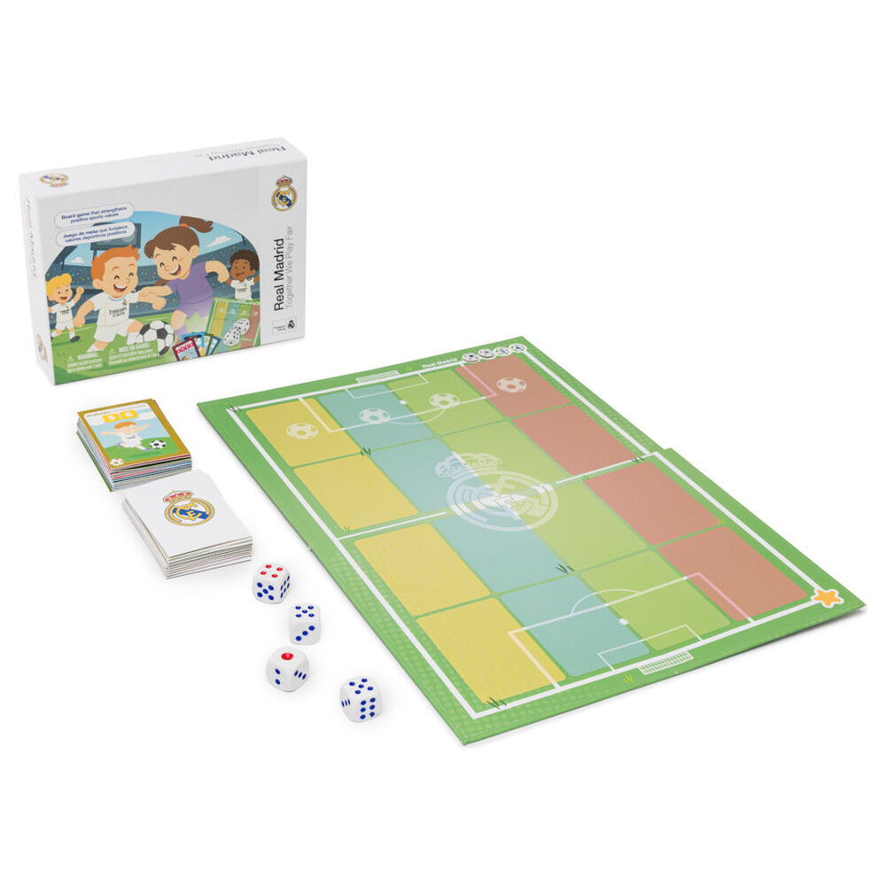 Juego de mesa Juntos Jugamos Real Madrid - Frikibase.com