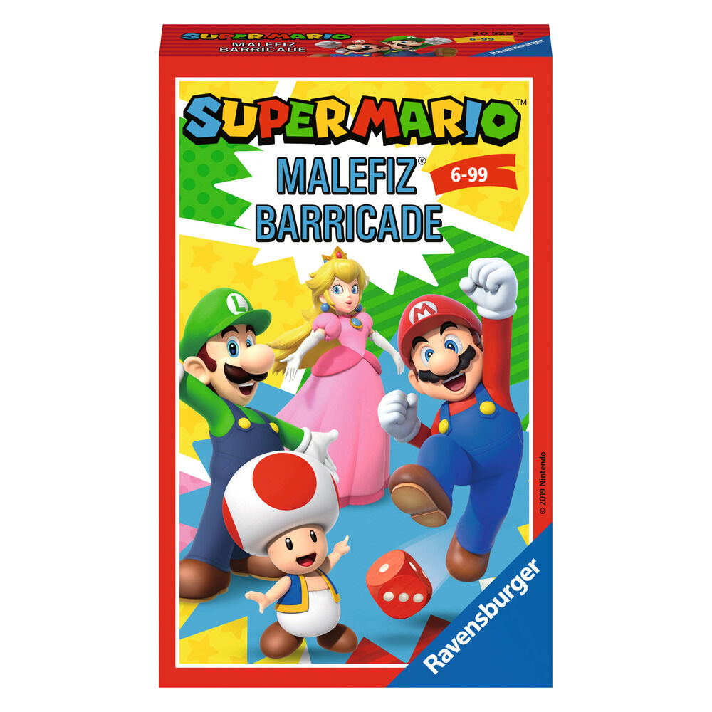 Juego de viaje Malefiz Barricade Super Mario - Frikibase.com