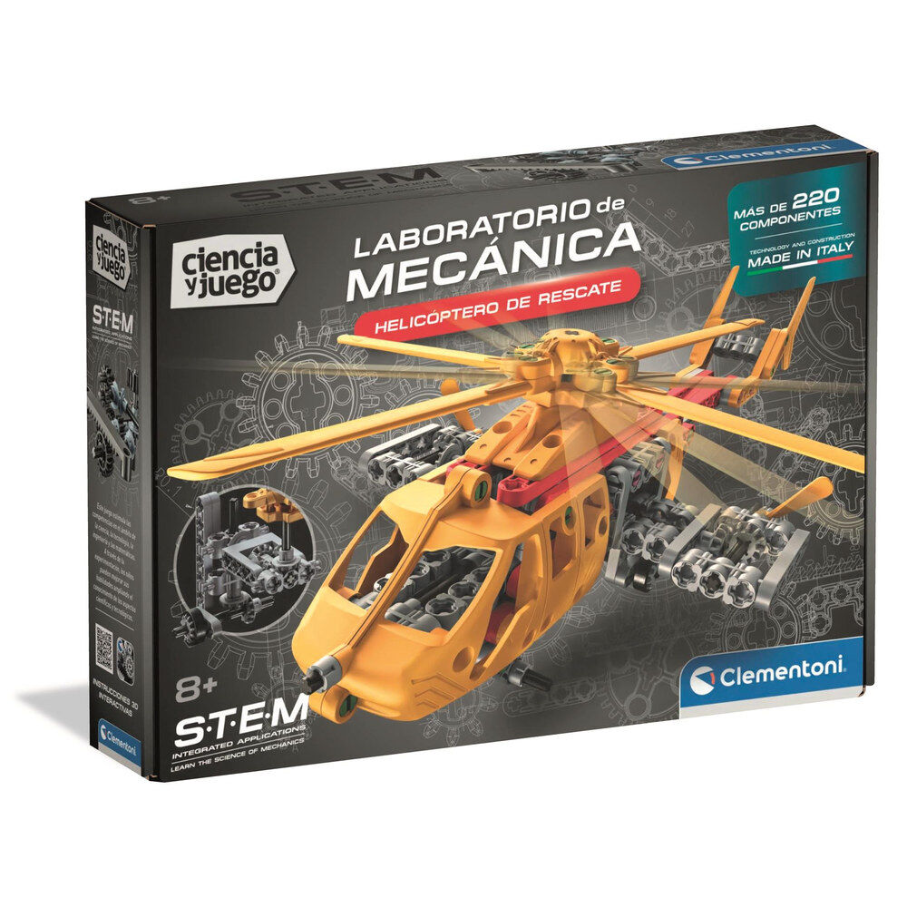 Juego Laboratorio Mecanica Helicoptero de Rescate S.T.E.M - Frikibase.com