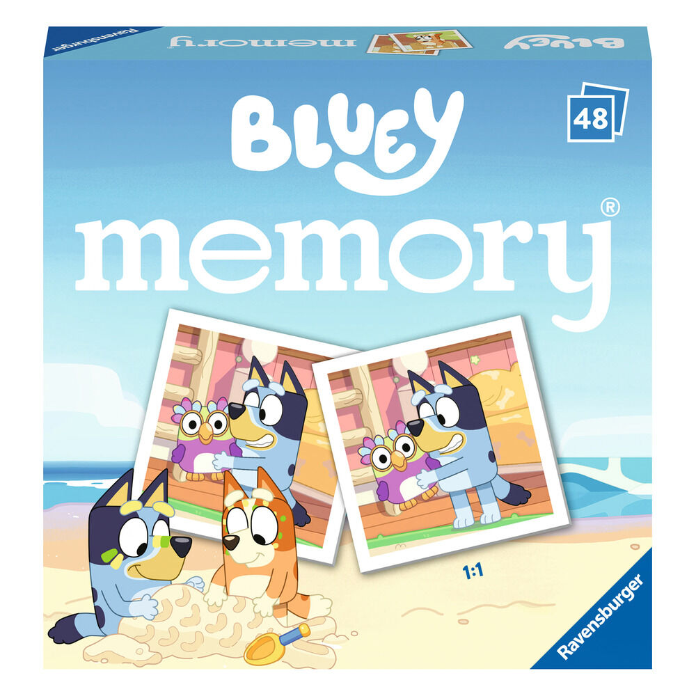 Juego Memory pocket Bluey - Frikibase.com