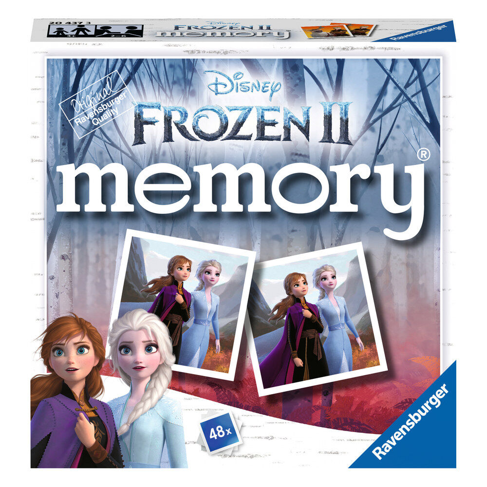 Juego Memory pocket Frozen - Frikibase.com