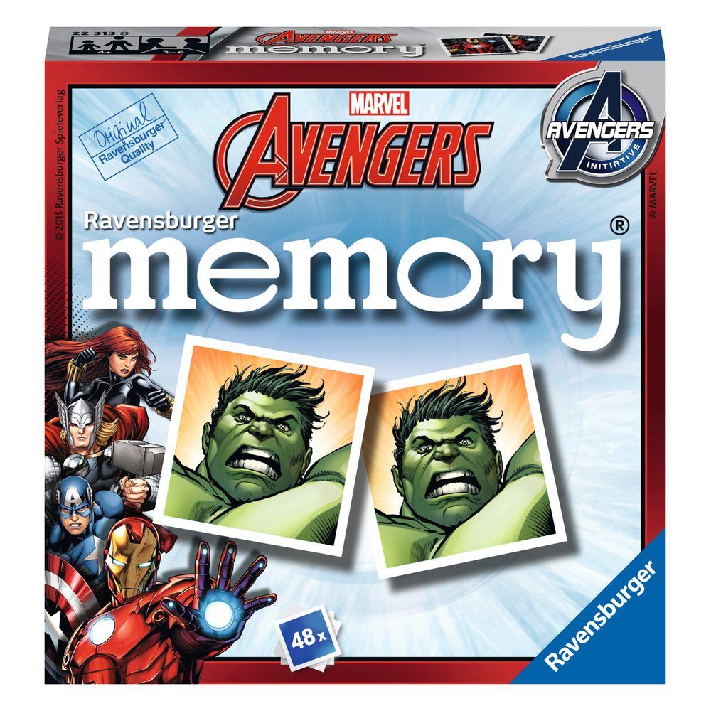 Juego Memory pocket Los Vengadores Avengers Marvel - Frikibase.com