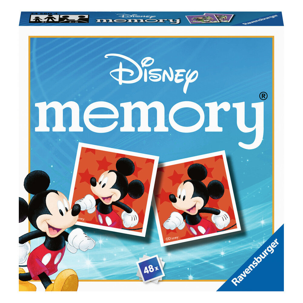 Juego Memory pocket Mickey Disney - Frikibase.com