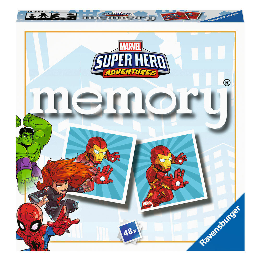 Juego Memory pocket Super Heroes Marvel - Frikibase.com