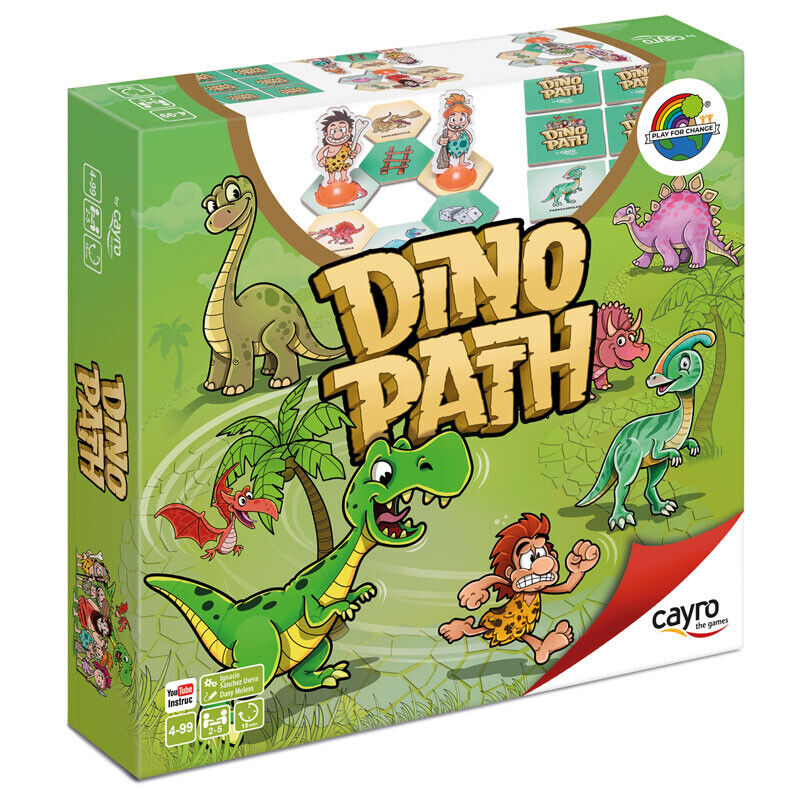 Juego mesa Dino Path - Frikibase.com
