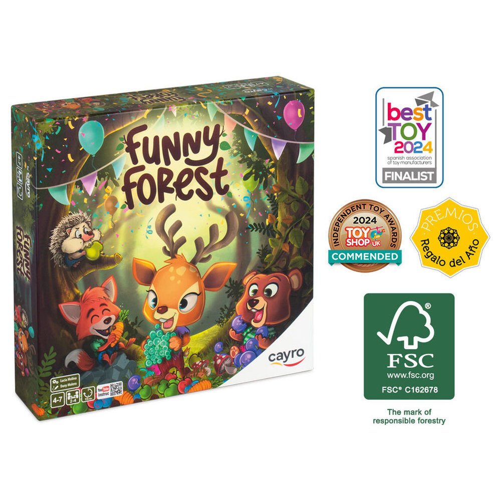 Juego mesa Funny Forest - Frikibase.com