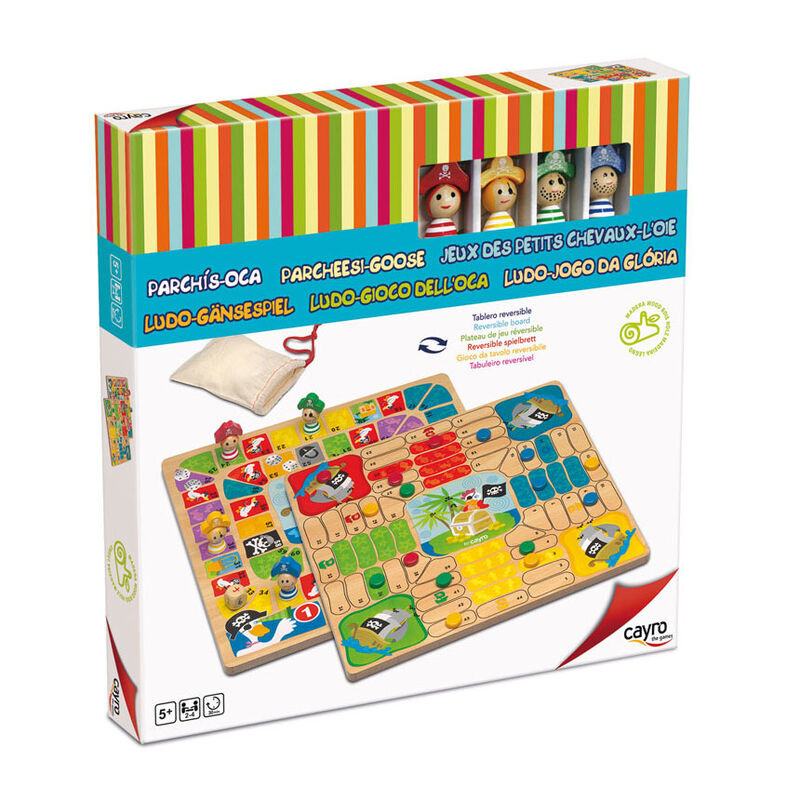Juego mesa Parchis y Oca Piratas - Frikibase.com
