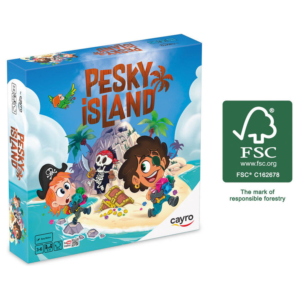 Juego mesa Pesky Island - Frikibase.com