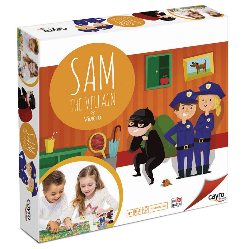 Juego mesa Sam the Villain - Frikibase.com