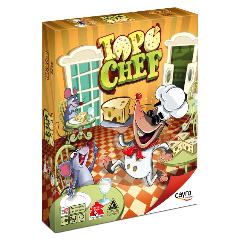 Juego mesa Topo Chef - Frikibase.com