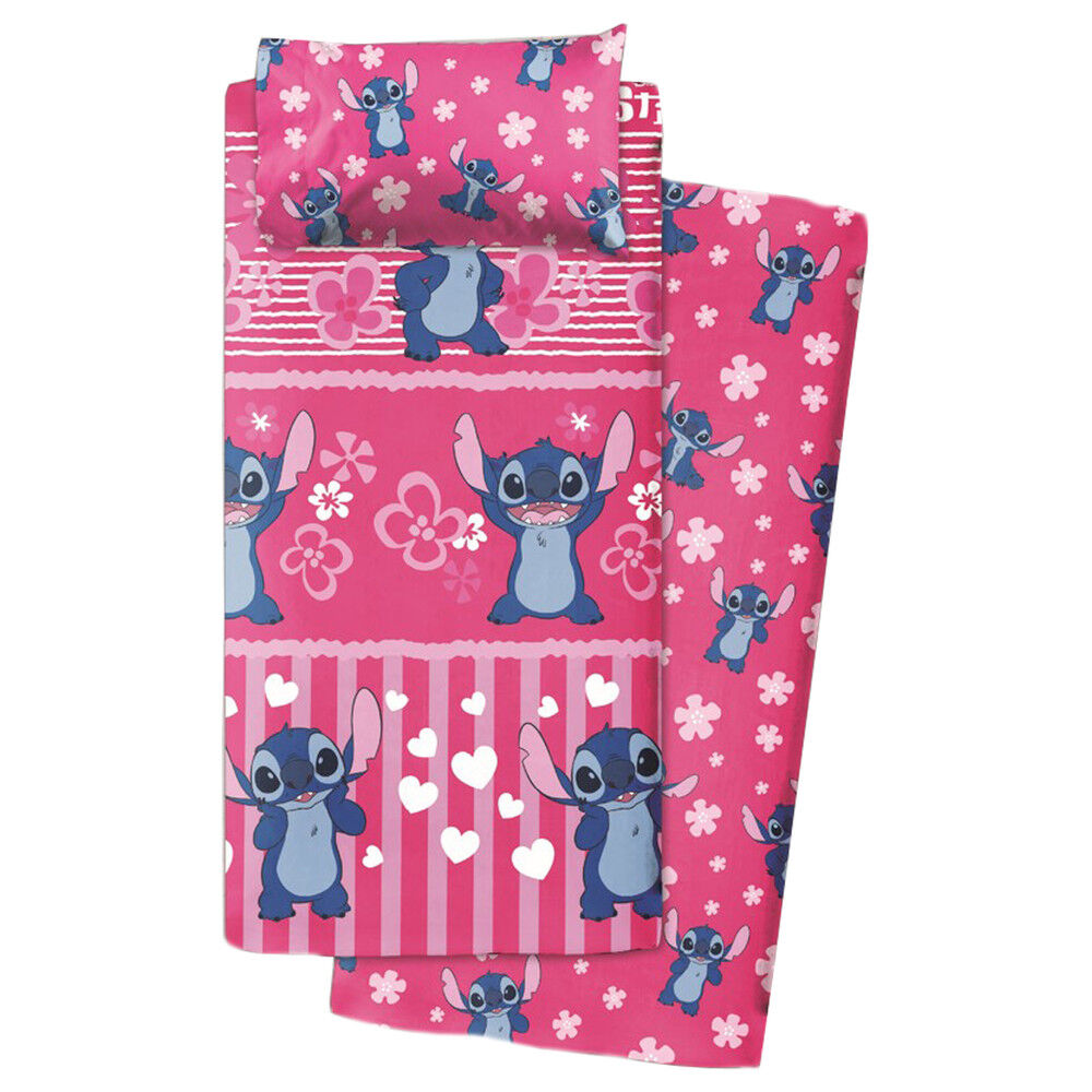 Juego sabanas Stitch Disney algodon 90cm - Frikibase.com