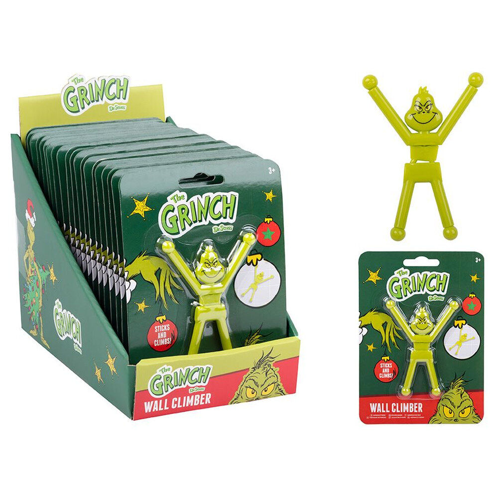 Juguete adhesivo trepamuros El Grinch - Frikibase.com