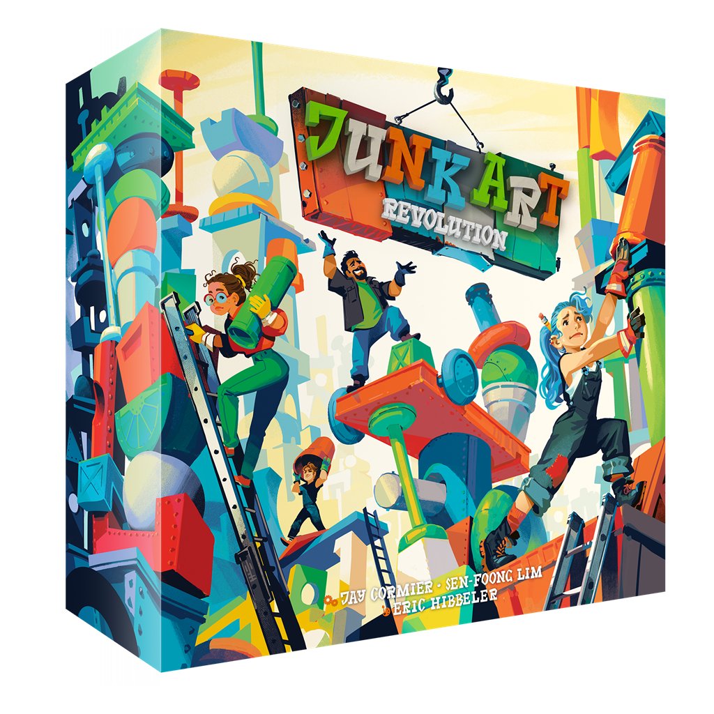 Junk Art Revolution - Juego de tablero - Frikibase.com