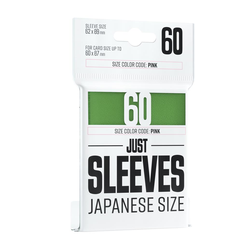 Just Sleeves Japanese Size Green (60) - Accesorios y Marketing Coleccionable - Frikibase.com